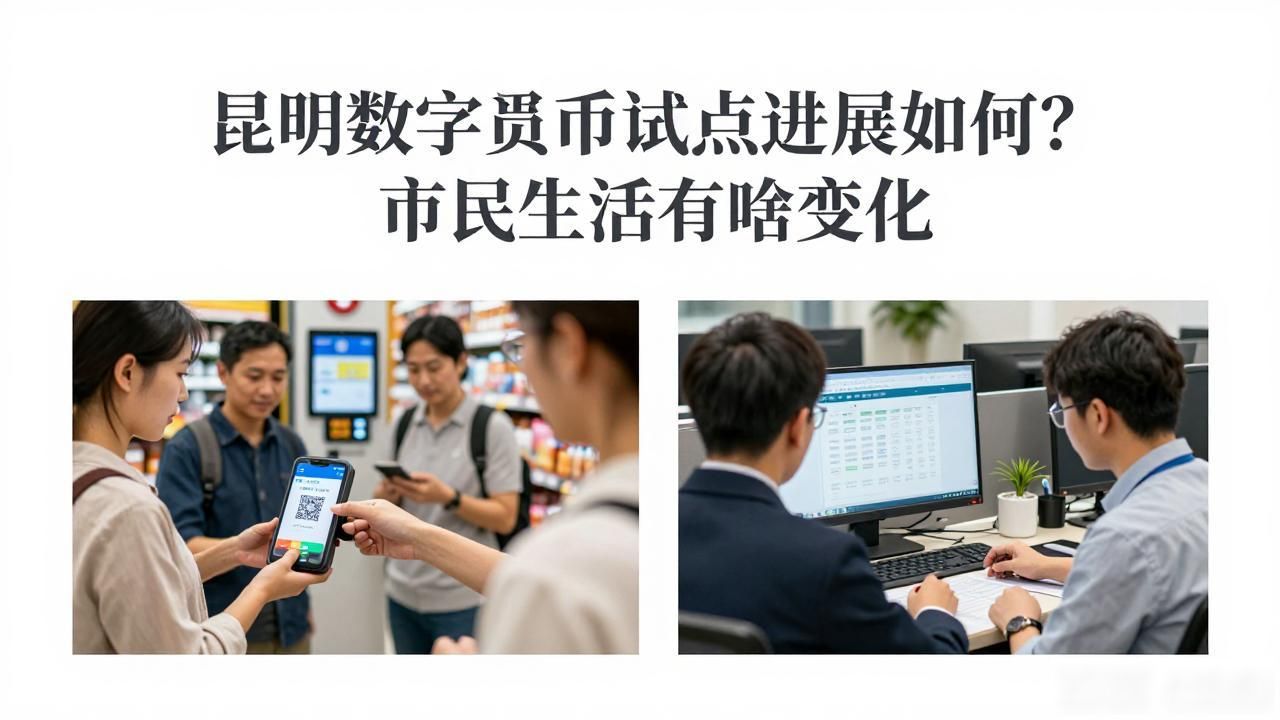 昆明数字货币试点进展如何？市民生活有啥变化