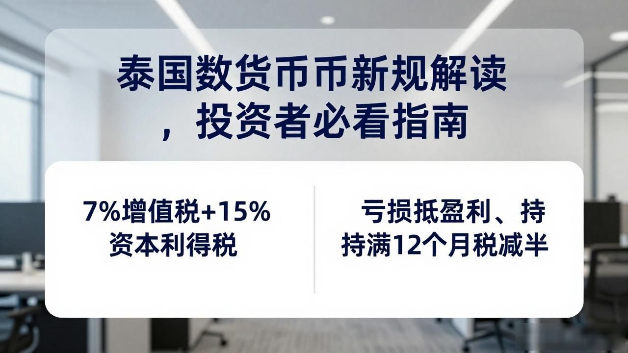 泰国数字货币新规解读，投资者必看指南