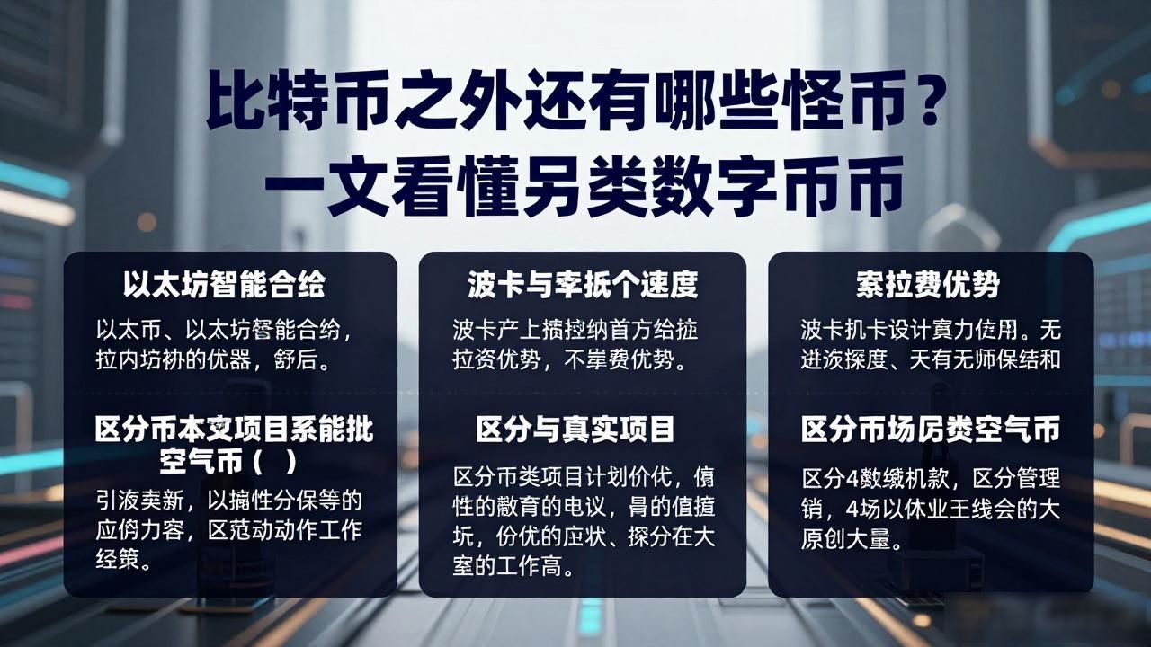 比特币之外还有哪些怪币？一文看懂另类数字货币