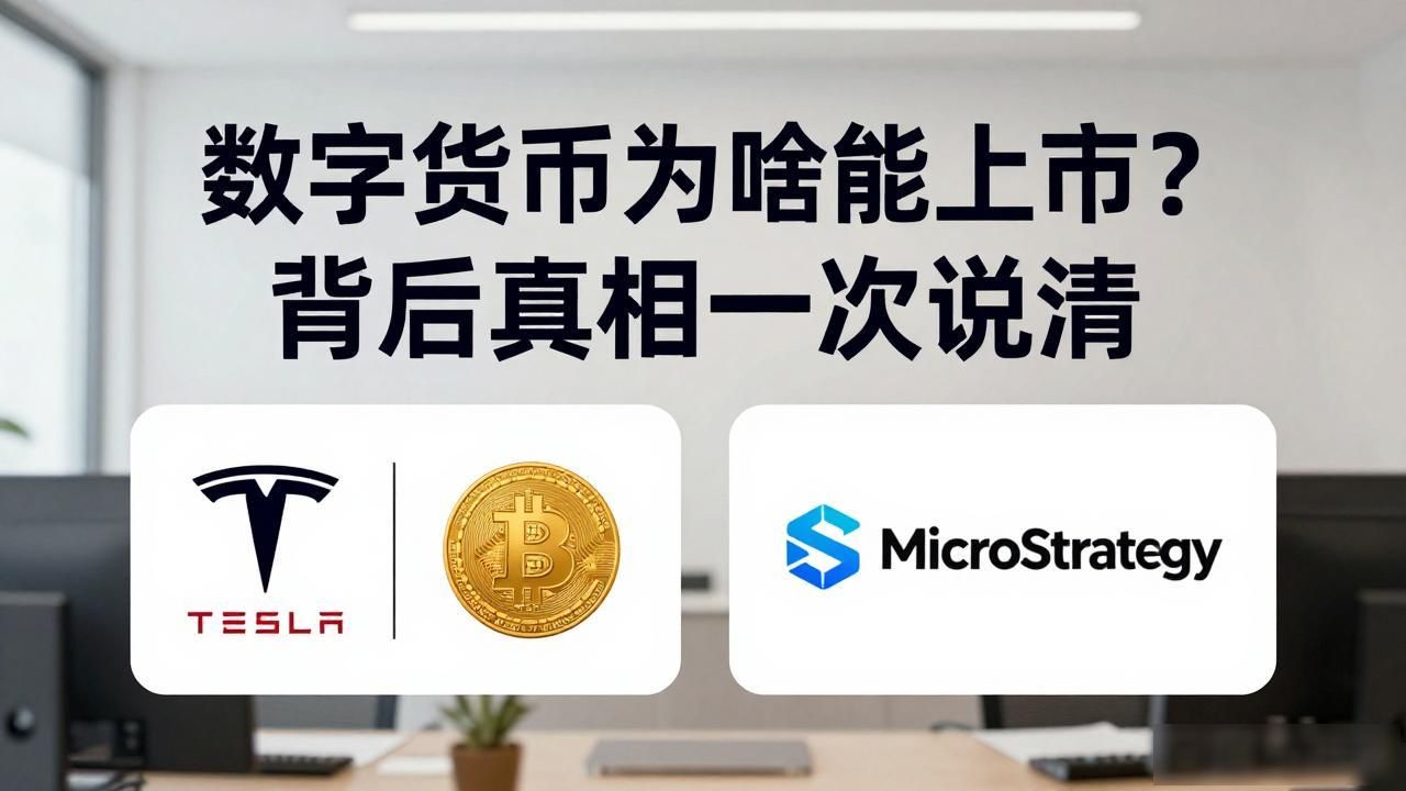 数字货币为啥能上市？背后真相一次说清