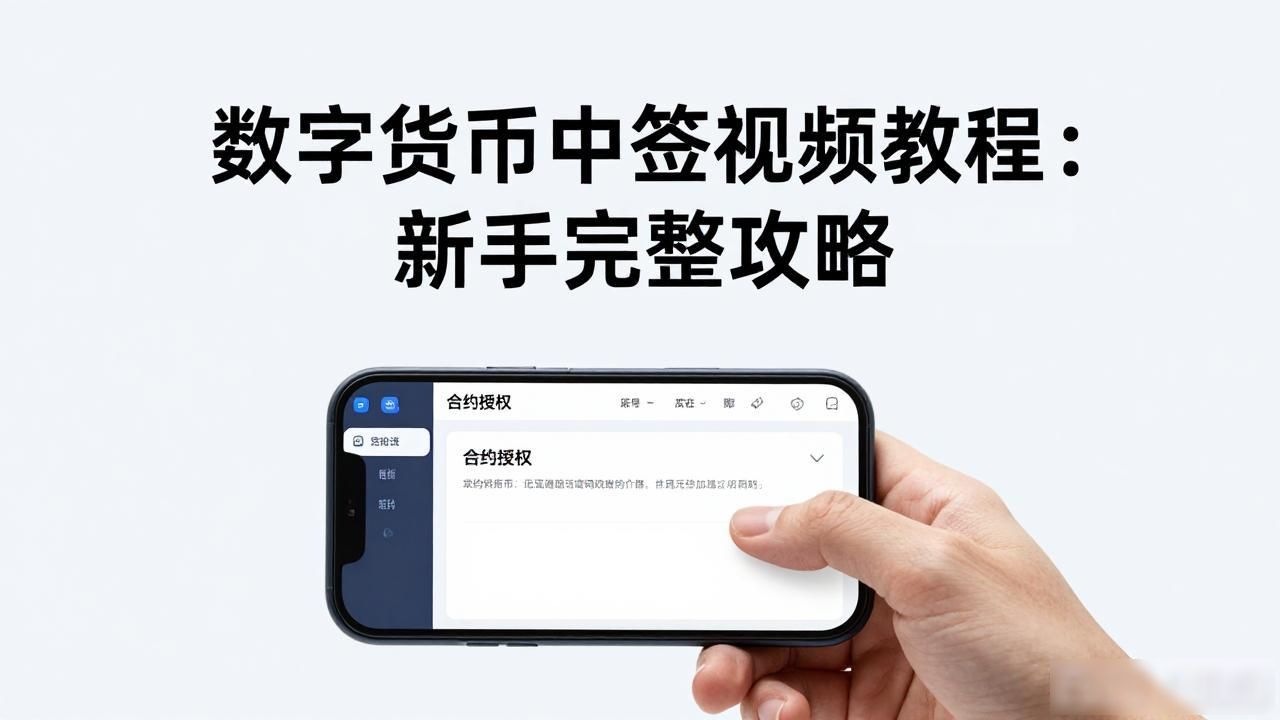 数字货币中签视频教程：新手完整攻略