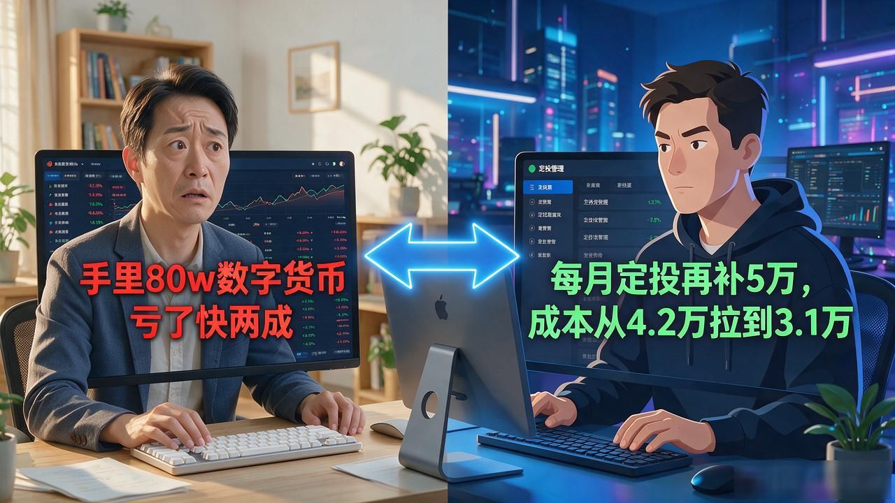手里80w数字货币亏了快两成，普通人该割肉还是扛？