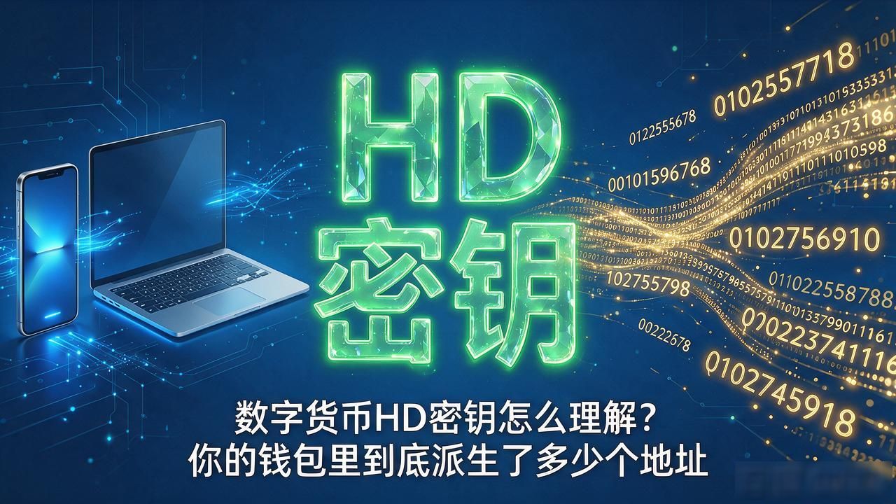 数字货币HD密钥怎么理解？你的钱包里到底派生了多少个地址