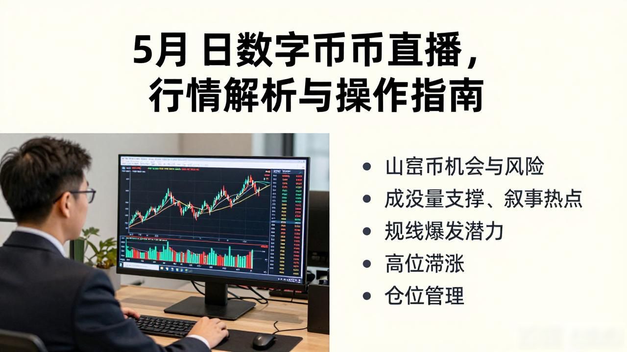 5月5日数字货币直播_主流币种行情复盘_5月5日加密资产直播