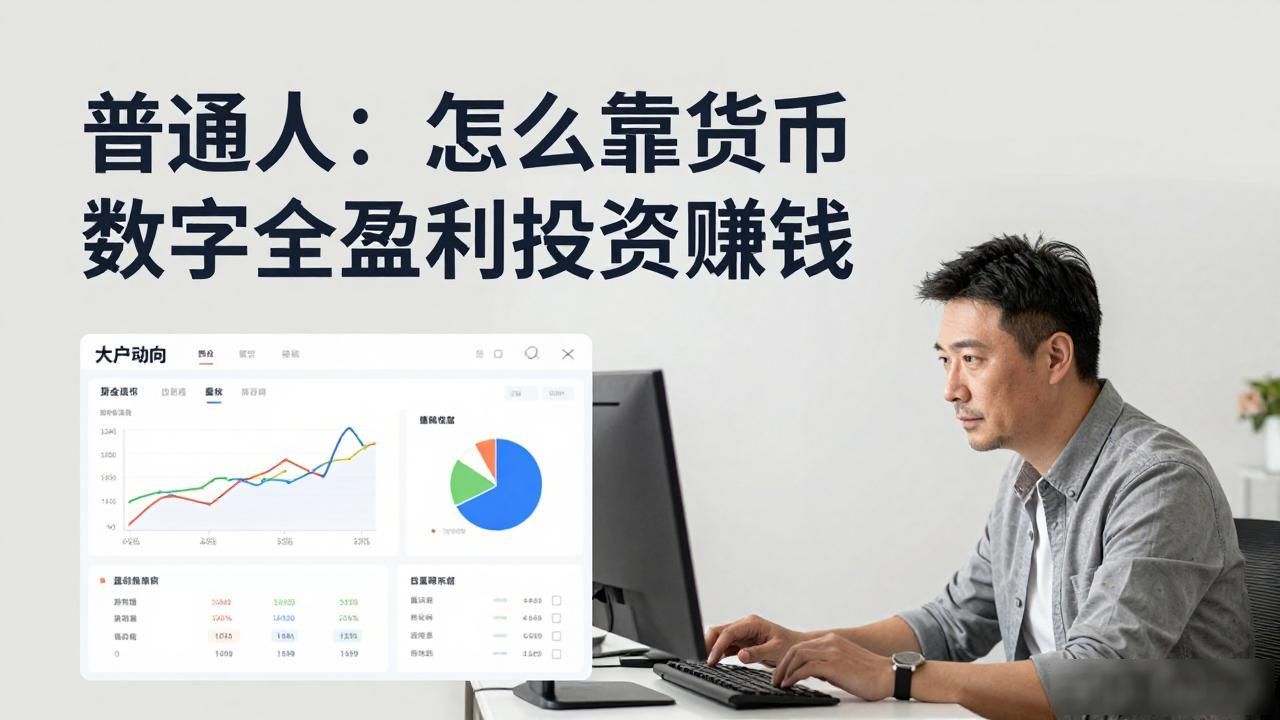 普通人怎么靠货币数字盈利投资赚钱