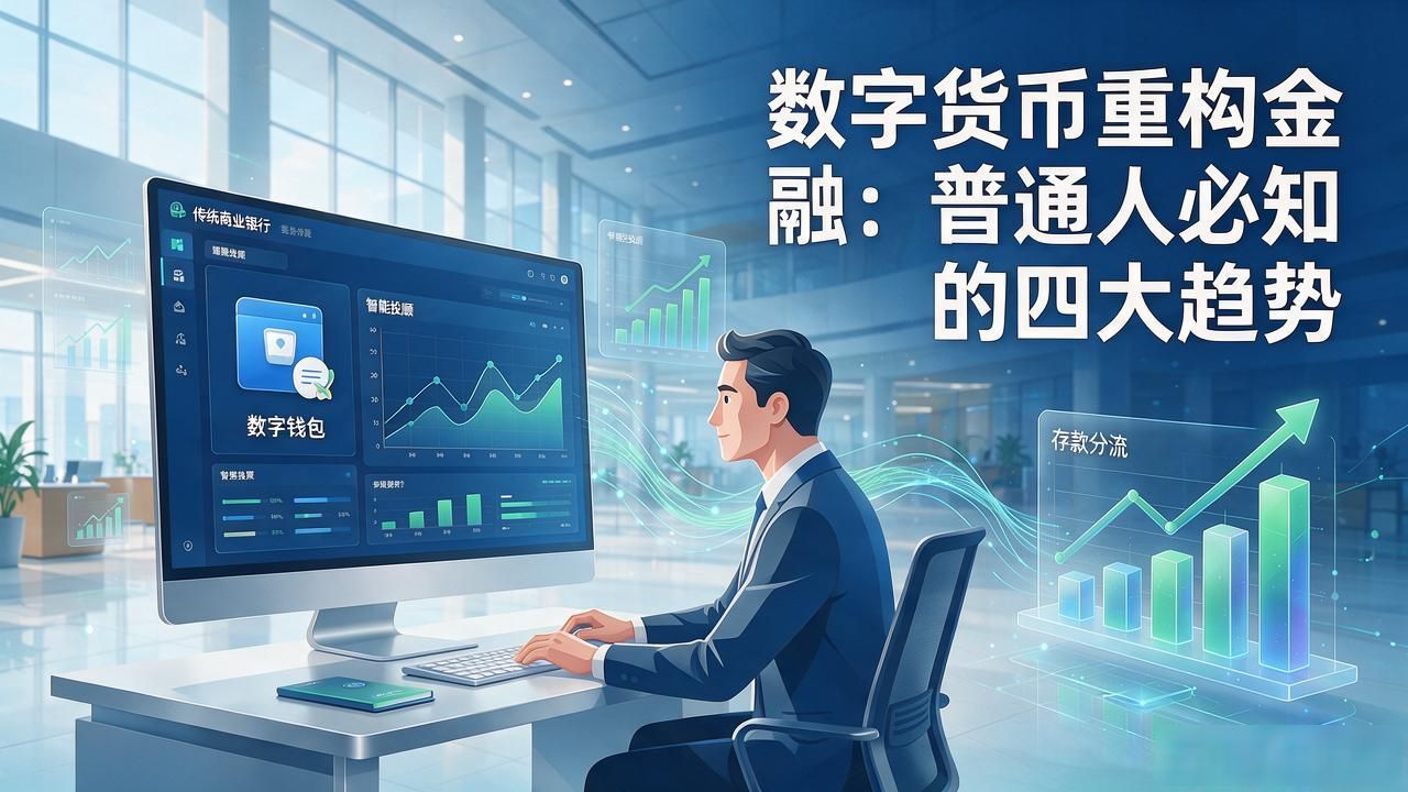 数字货币重构金融：普通人必知的四大趋势