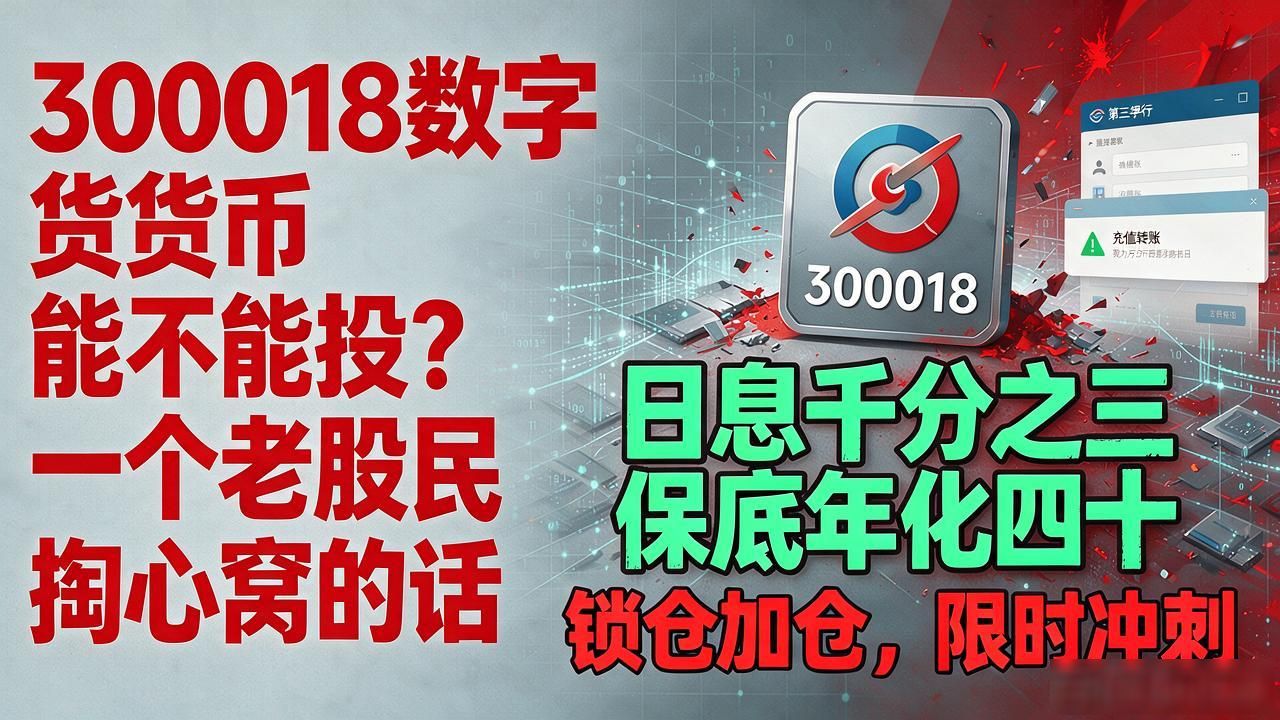 300018数字货币_300018股票代码骗局_数字货币投资陷阱