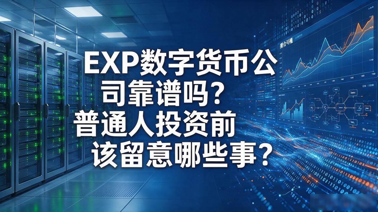 EXP数字货币公司靠谱吗？普通人投资前该留意哪些事
