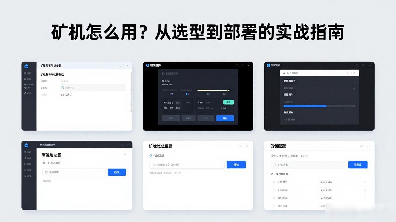 数字货币矿机选型_数字货币矿机部署环境_数字货币矿机的应用