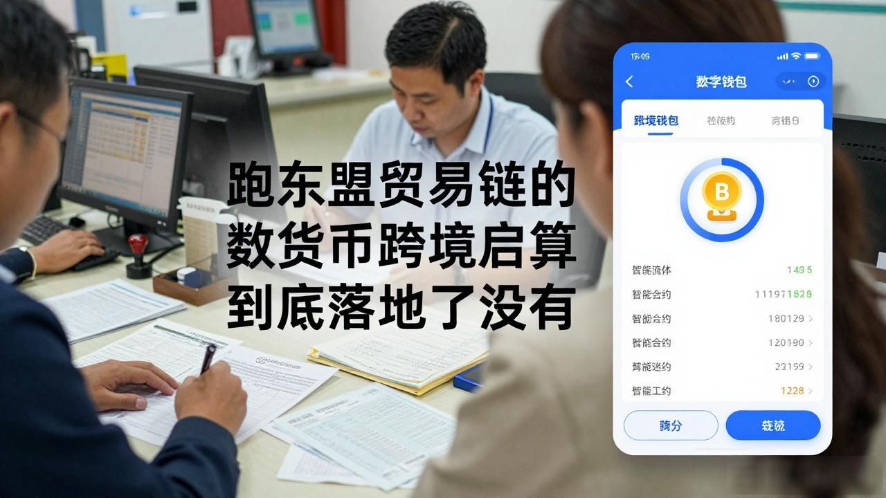 跑东盟贸易链的 数字货币跨境结算到底落地了没有