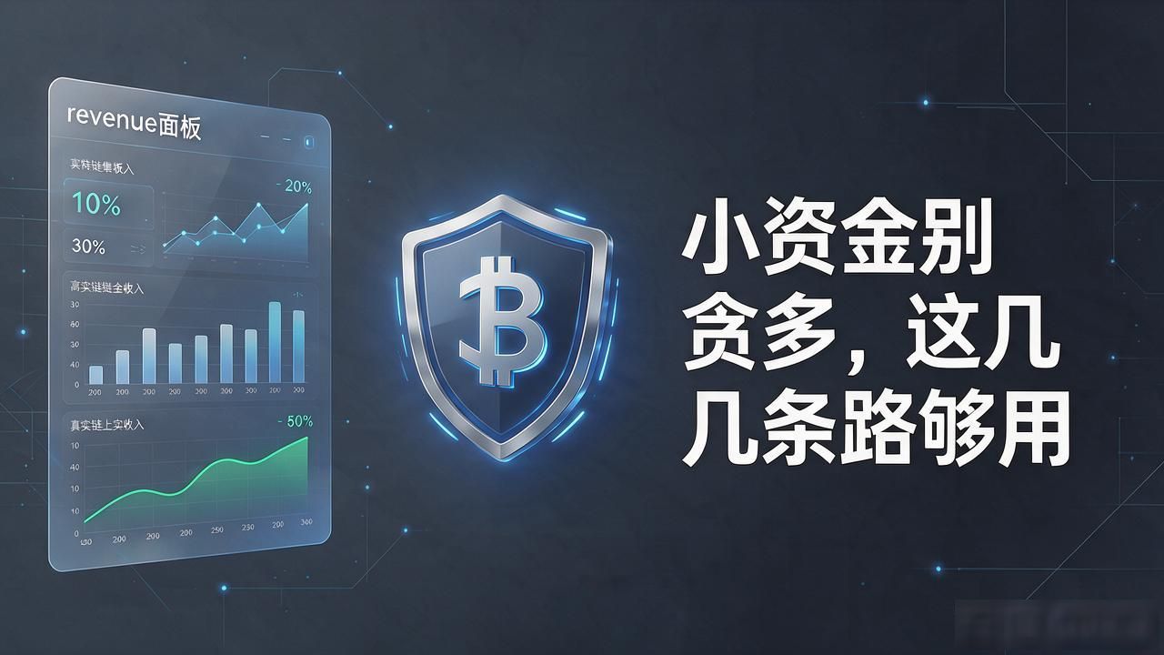 手里就几千块，买什么数字货币最稳？小资金别贪多，这几条路够用