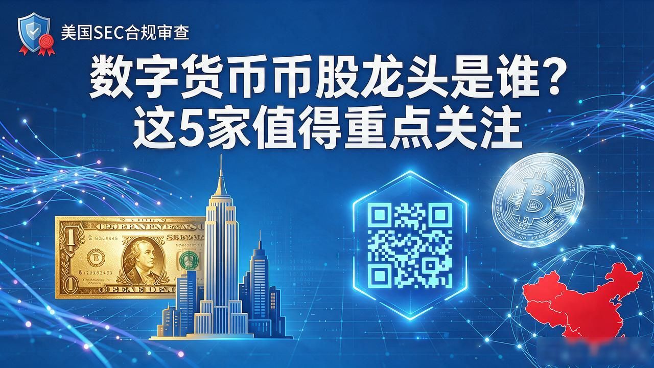 加密监管下的币股龙头公司_数字货币币股龙头_2024年币股赛道稳健投资方向
