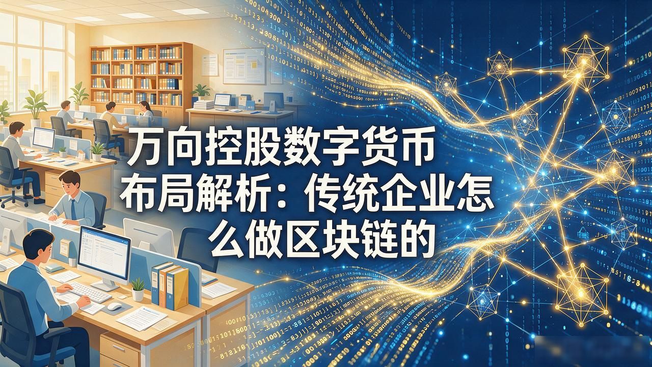 万向控股数字货币布局解析：传统企业怎么做区块链的