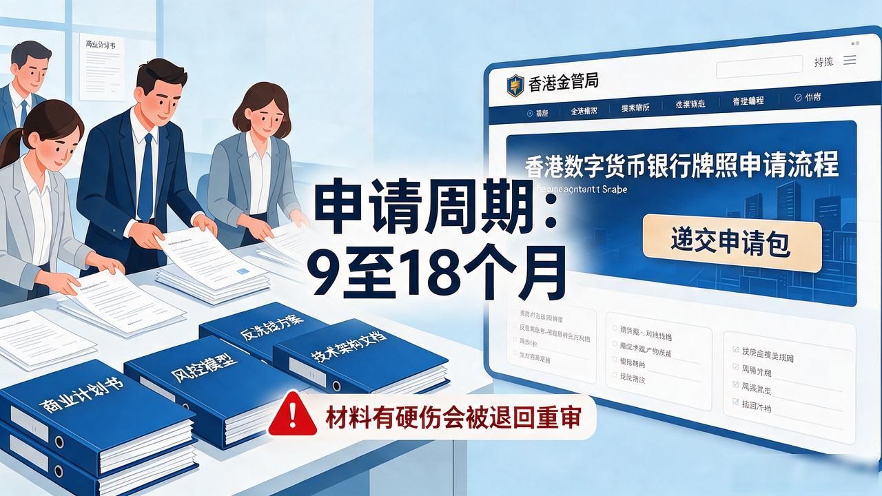 想申请香港数字货币银行牌照？门槛、流程、费用一次讲清