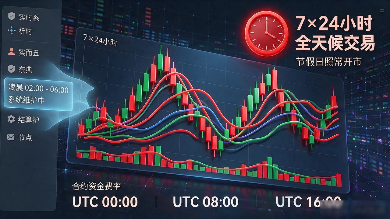 数字货币交易开启时间：全天候7×24小时，节假日照常开市