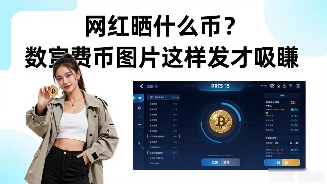 数字货币相关图片的特点_网红发布数字货币图片的目的_网红常用数字货币图片