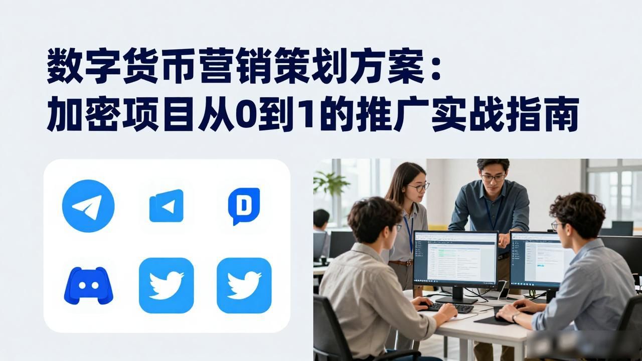 数字货币营销策划方案：加密项目从0到1的推广实战指南
