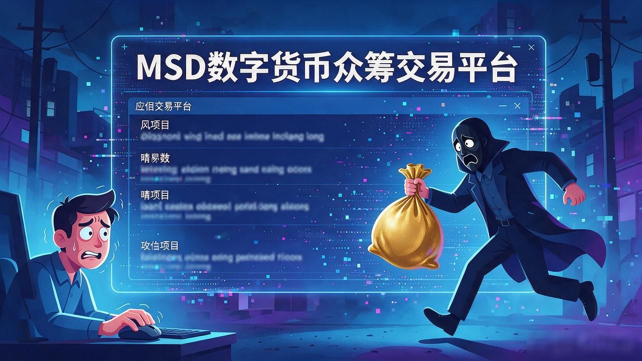 缺乏监管的众筹平台投资陷阱_msd数字货币众筹交易平台_MSD数字货币众筹平台风险