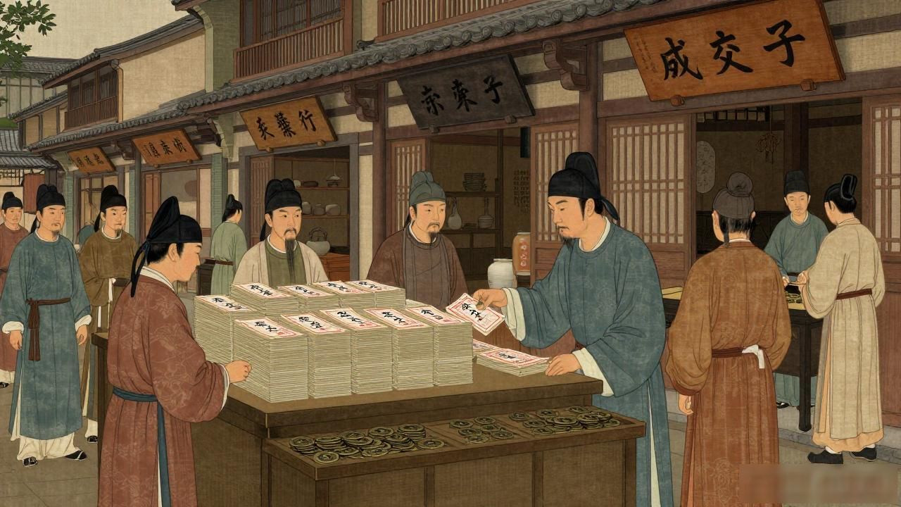 古人早就发明了"数字货币"，纸币比比特币早了近千年