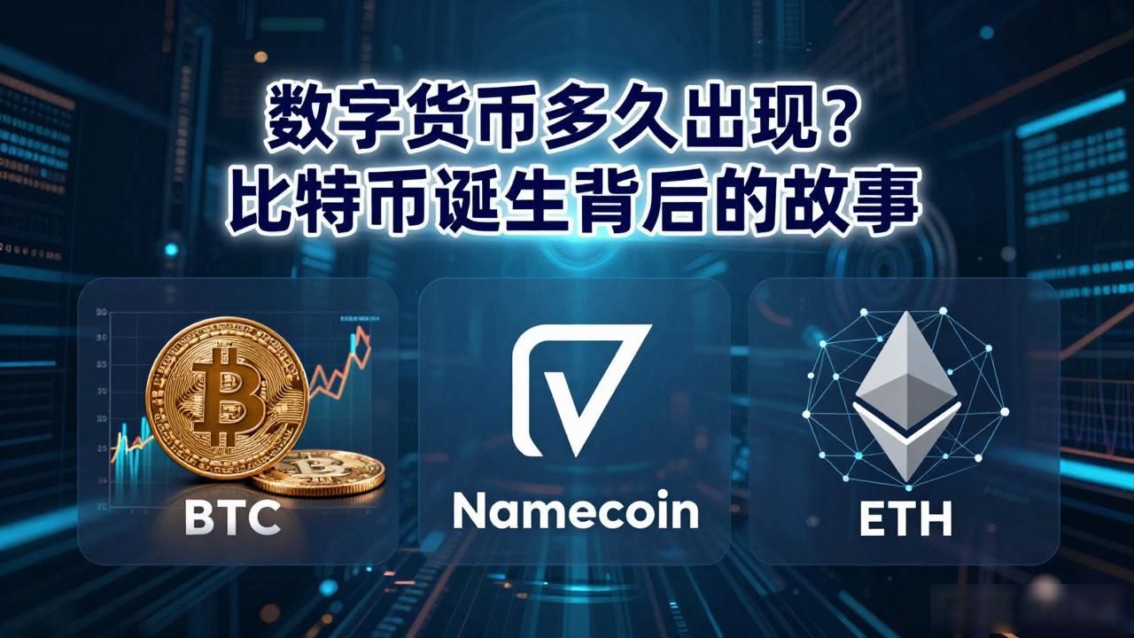 数字货币多久出现？比特币诞生背后的故事