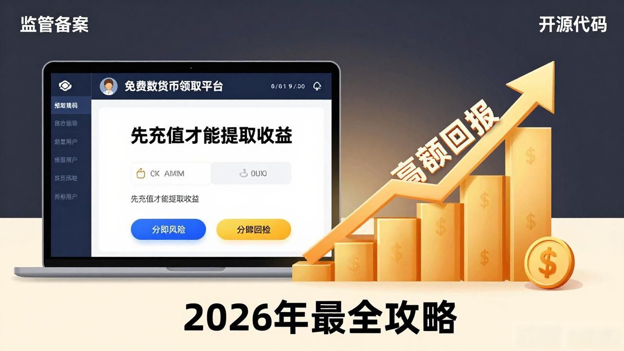 免费数字货币领取平台_零成本获取加密货币的正规平台辨别方法_新手如何安全领取免费数字货币