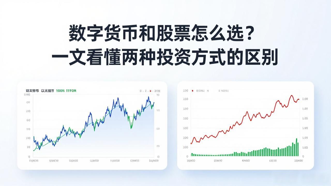数字货币和股票怎么选？一文看懂两种投资方式的区别