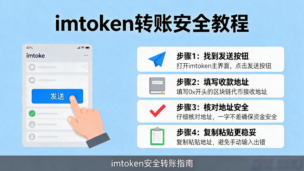 imtoken 转账教程 手把手教你安全转币