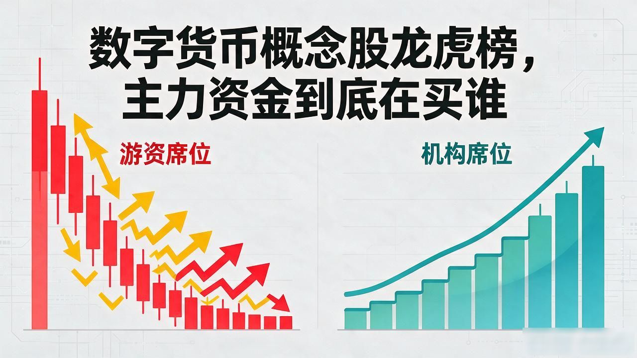 机构席位识别_数字货币龙虎榜资金分析_数字货币概念股龙虎股