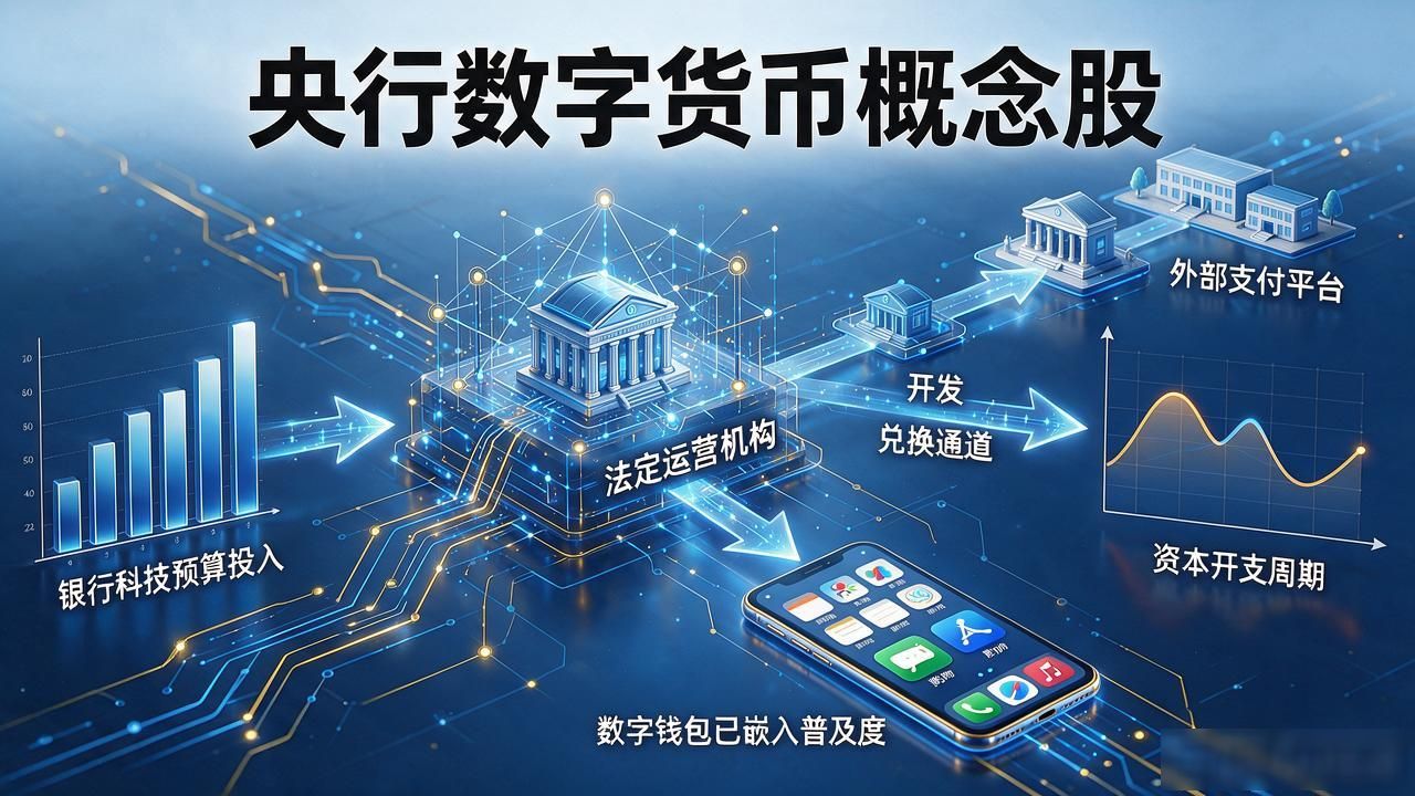 数字人民币基础设施供应商_商业银行IT改造_央行数字货币板块逻辑