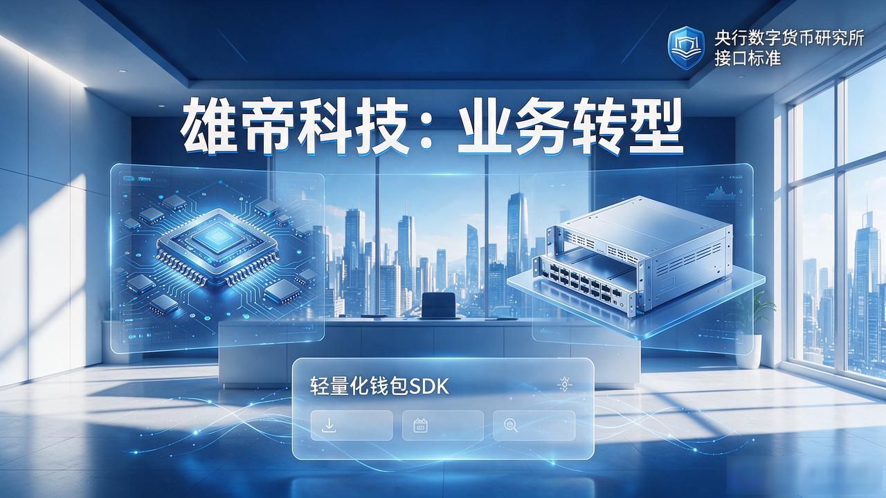 雄帝科技未来数字货币_雄帝科技硬件加密模块HSM数字人民币_雄帝科技数字货币CBDC终端