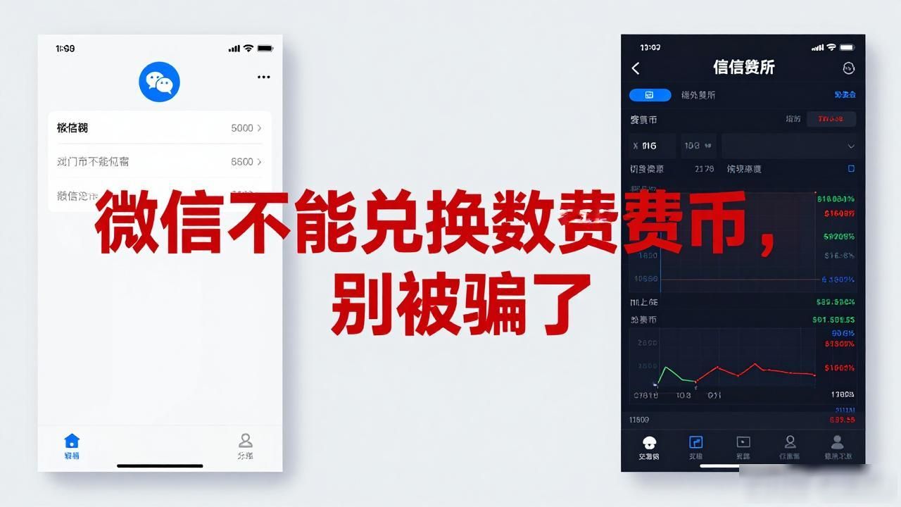 微信不能兑换数字货币，别被骗了
