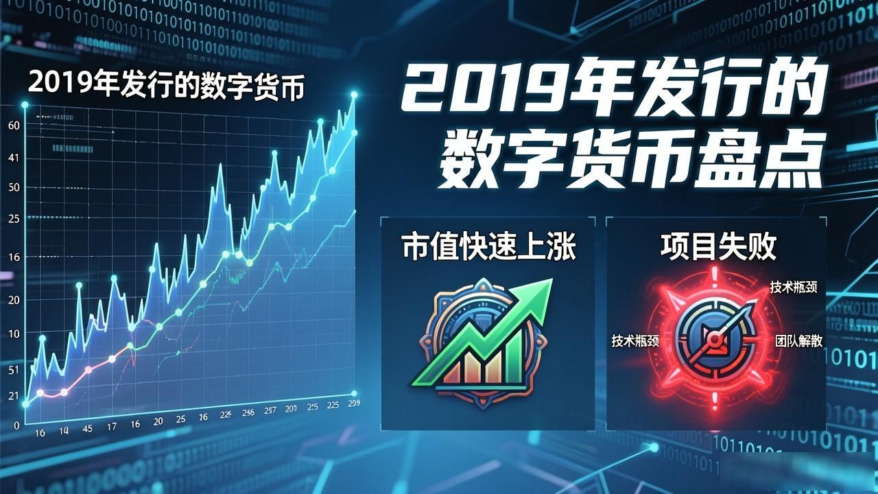 2019年发行的数字货币盘点，这些项目你了解多少？