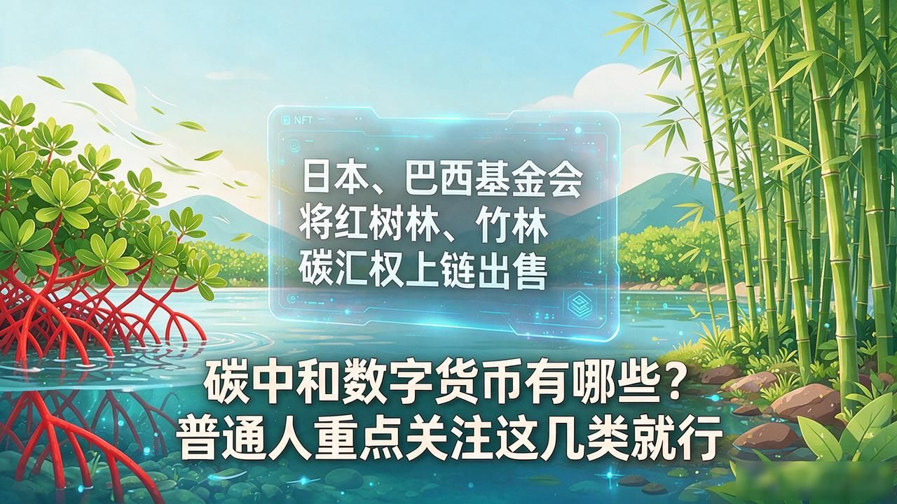 可再生能源数字代币_碳信用代币化_碳中和数字货币有哪些