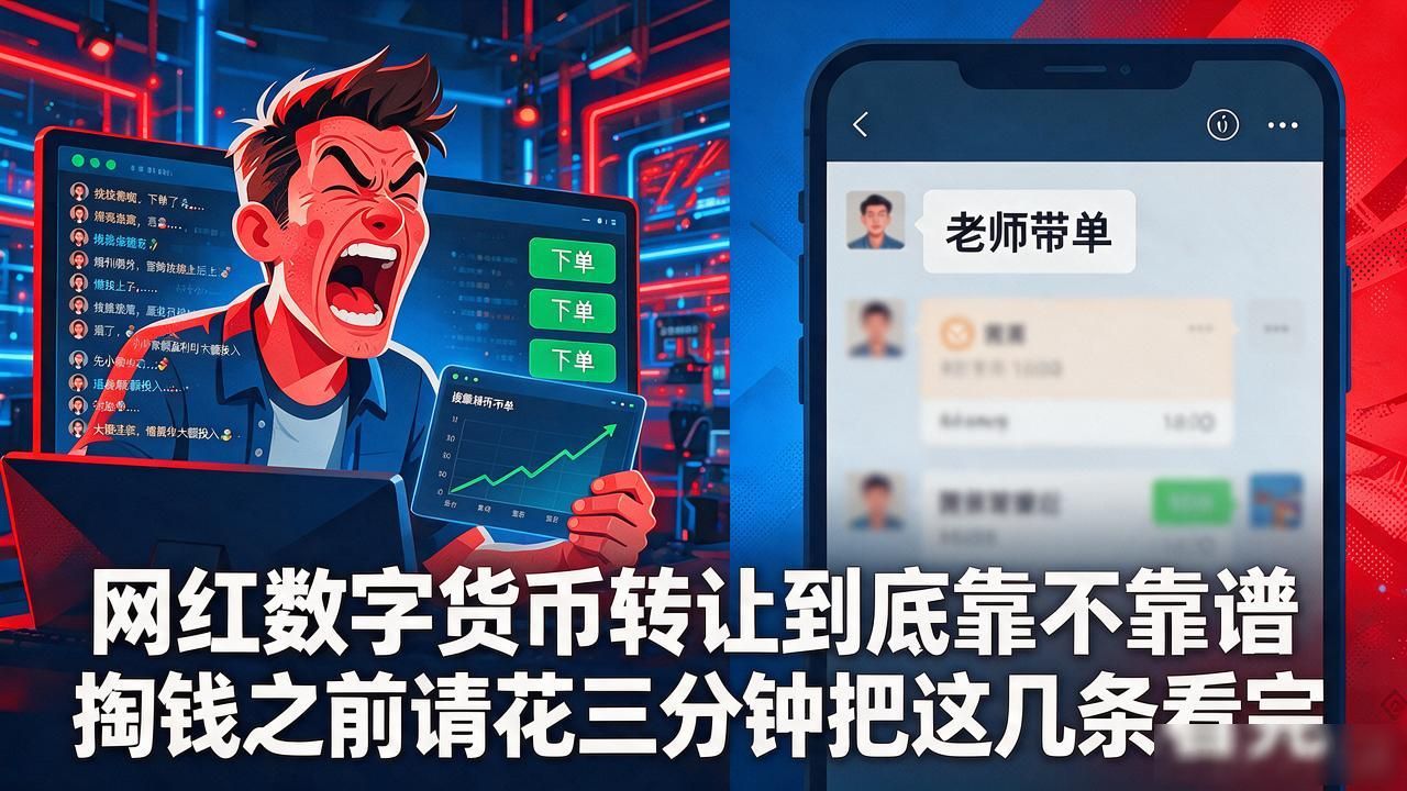 网红数字货币转让到底靠不靠谱 掏钱之前请花三分钟把这几条看完