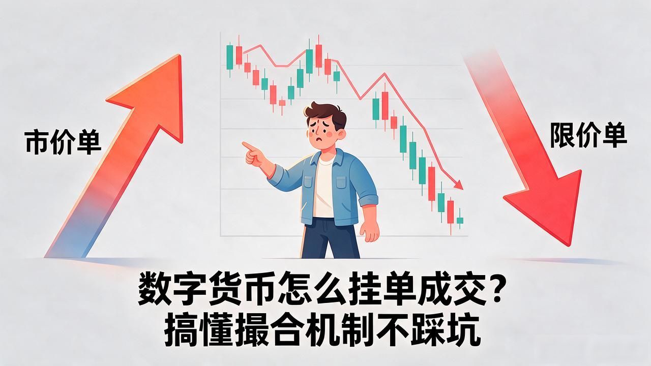 数字货币怎么挂单成交？搞懂撮合机制不踩坑