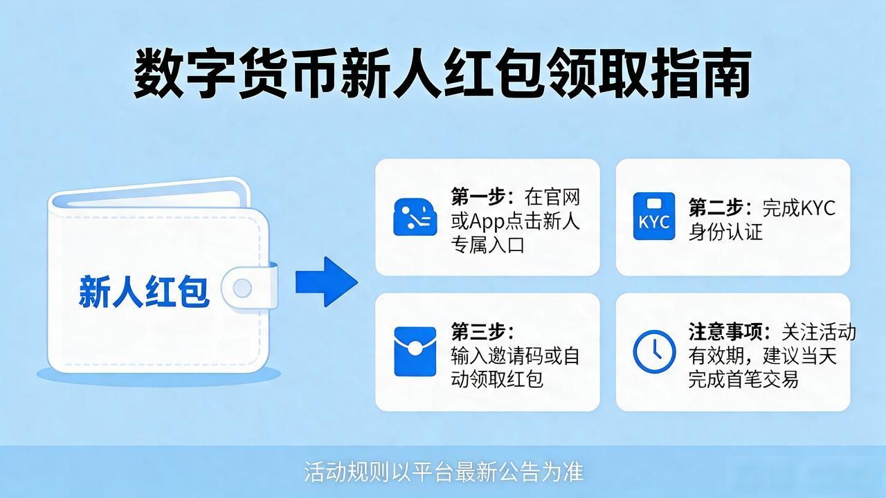 数字货币新人红包怎么选？手把手教你领福利