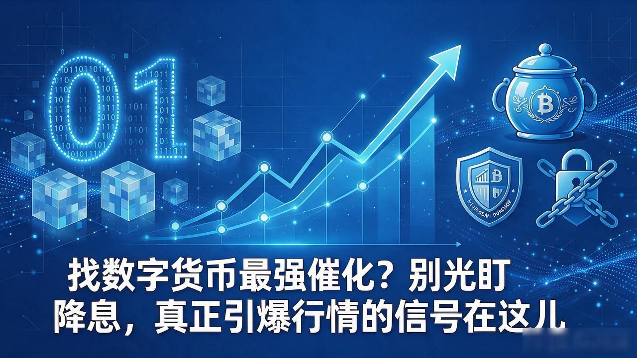 找数字货币最强催化？别光盯降息，真正引爆行情的信号在这儿