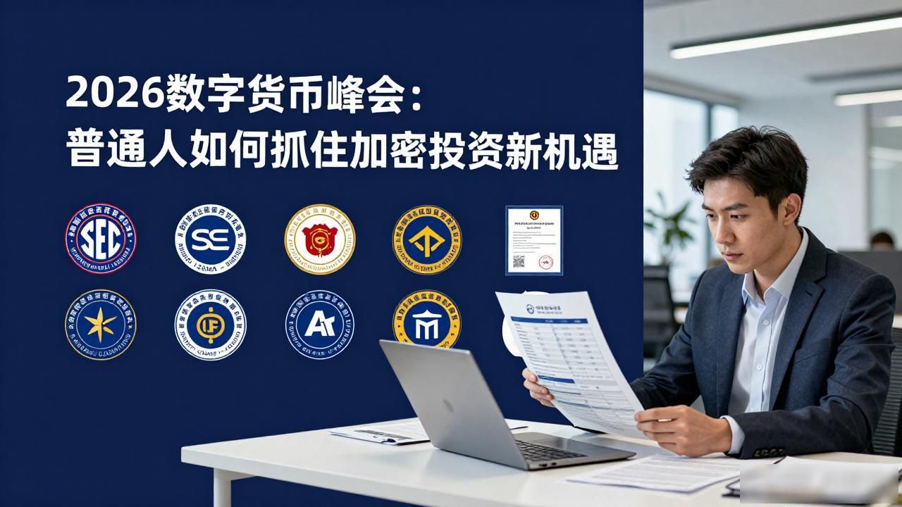 2026数字货币峰会：普通人如何抓住加密投资新机遇