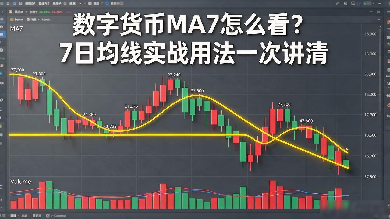 币圈MA7实战应用_数字货币中的ma7_MA7短线拐点判断