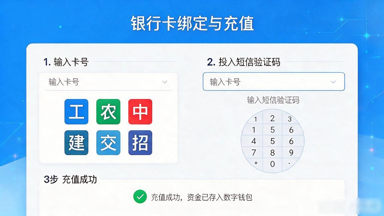 想买银行数字货币不知道怎么入手？开户充值全流程一篇讲清