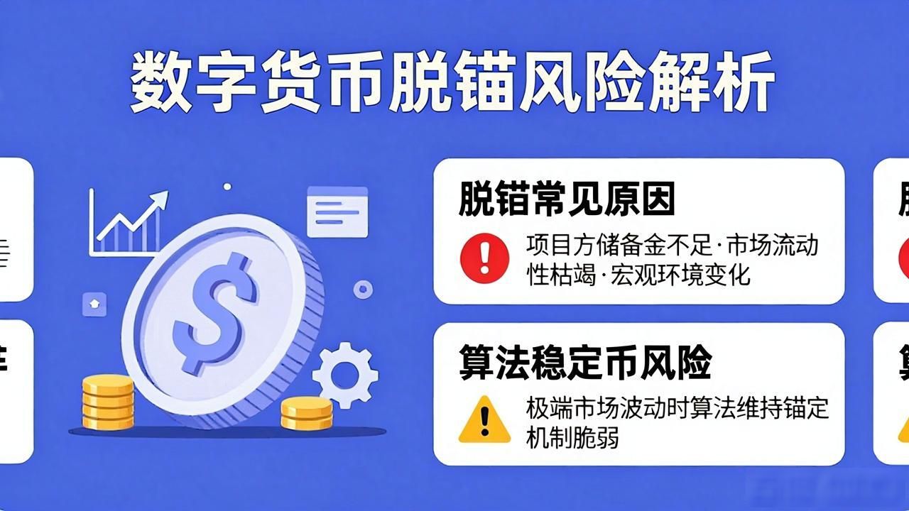 数字货币脱锚是什么？高清图解帮你认清风险