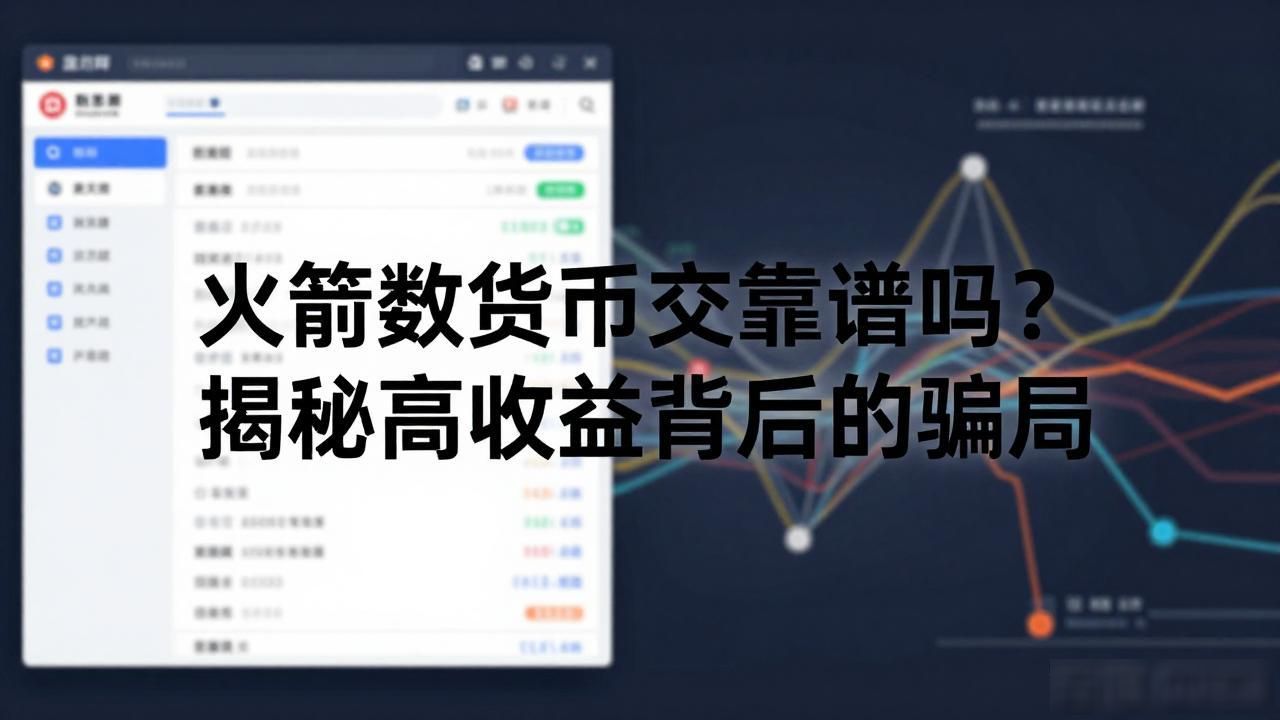 火箭数字货币交易靠谱吗？揭秘高收益背后的骗局