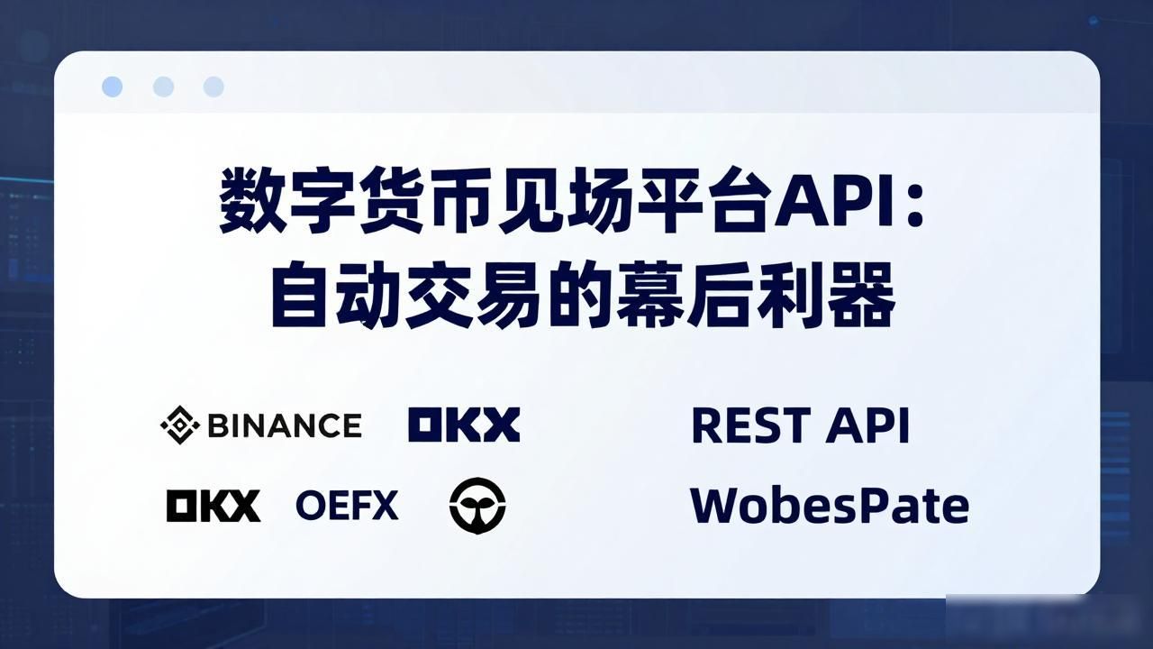 数字货币交易平台API：自动交易的幕后利器