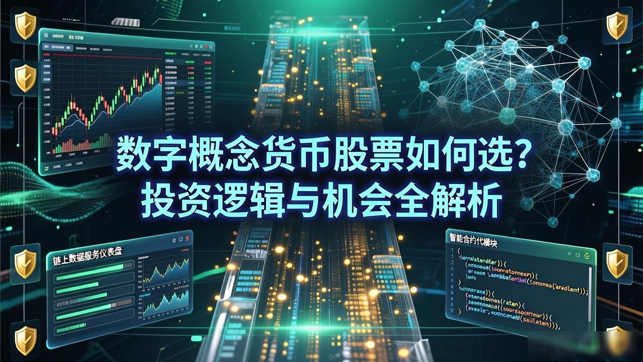 数字概念货币股票如何选？投资逻辑与机会全解析