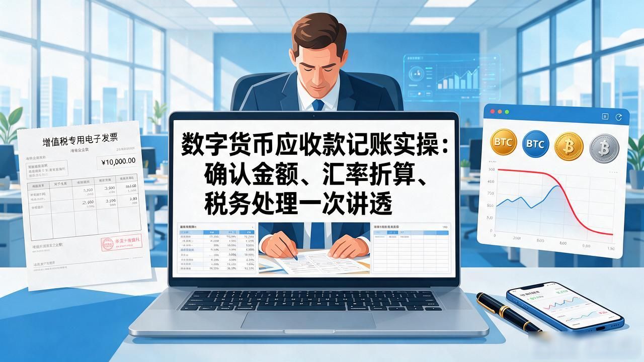 数字货币应收款_USDT BTC收款增值税处理_外贸财务数字货币结算入账方法