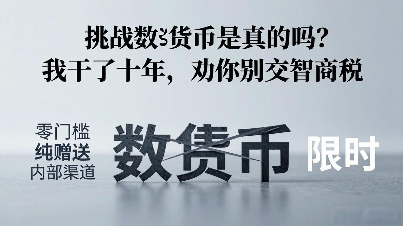 挑战数字货币是真的吗_数字货币挑战骗局_刷屏挑战币包套路