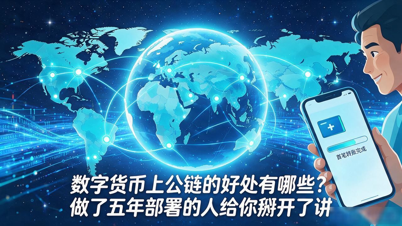 数字货币上公链的好处有哪些？做了五年部署的人给你掰开了讲