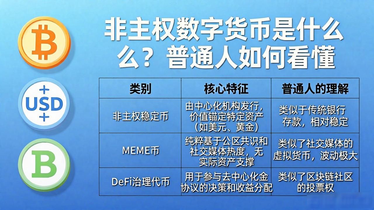非主权数字货币是什么？普通人如何看懂