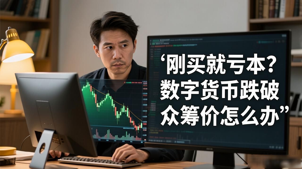 刚买就亏本？数字货币跌破众筹价怎么办