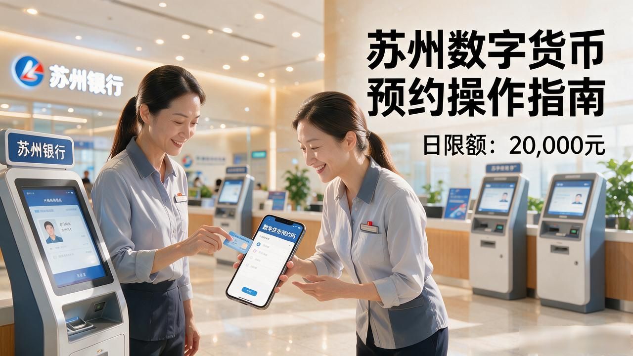 苏州数字货币预约_数字人民币苏州网点选择_数字人民币苏州预约渠道